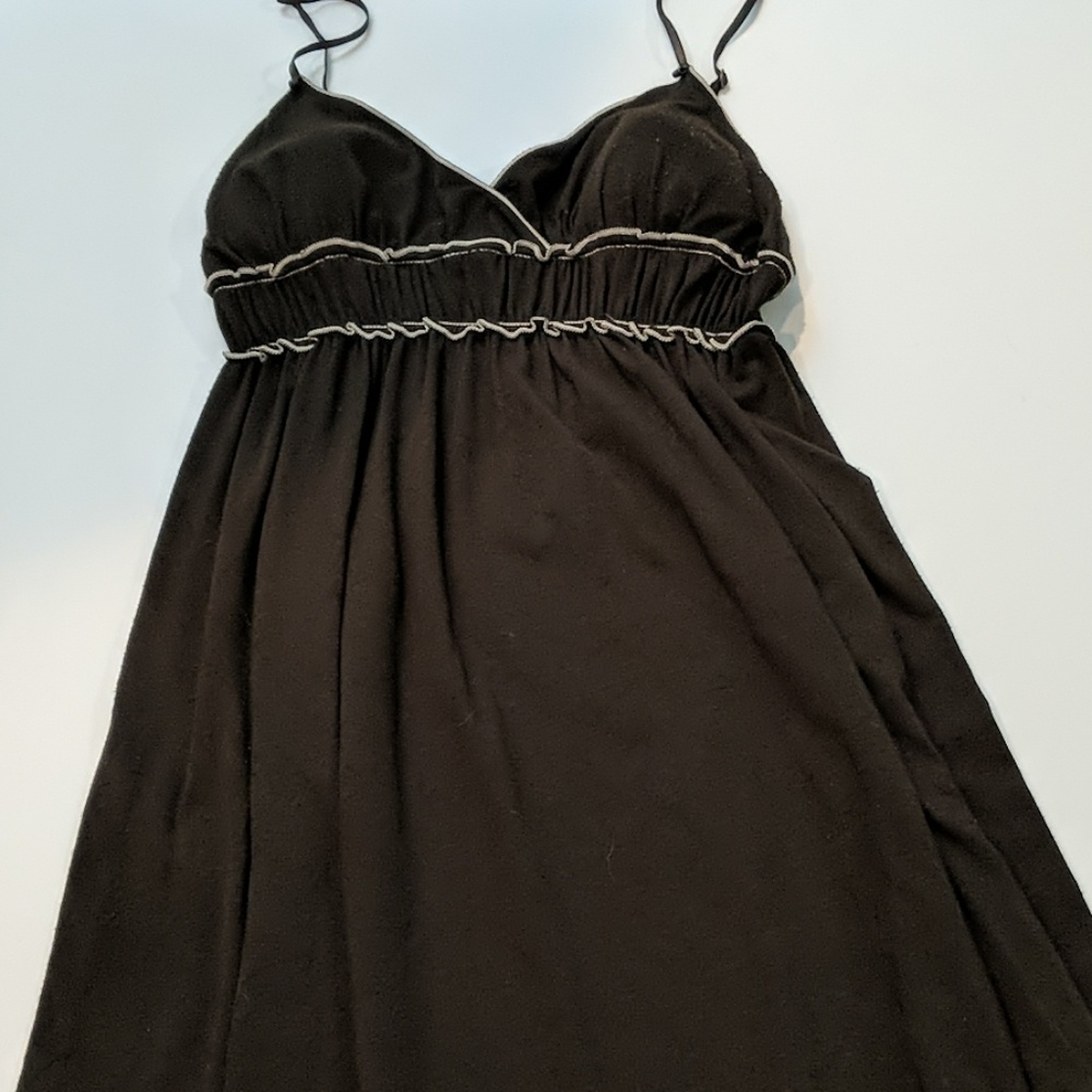 Max Studio large long cotton Brown dress